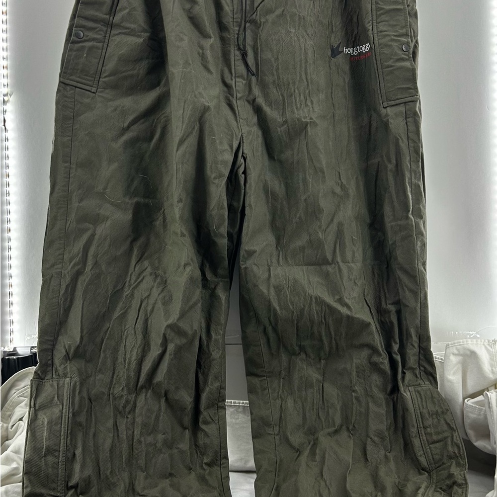 Frogg Toggs Waterproof Rain‎ Pants Adult XXXL Green/Gray Outdoor